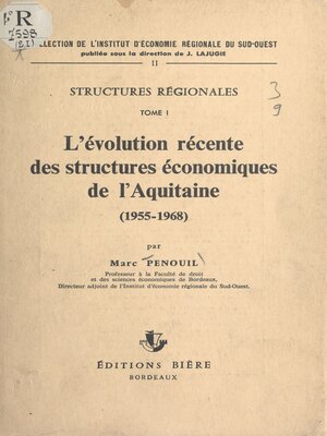 cover image of Structures régionales (1)